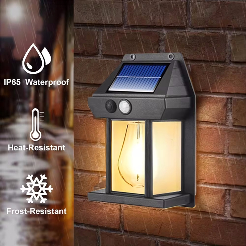 Halo Outdoor Lighting - Настенная лампа на солнечной батарее, водонепроницаемый