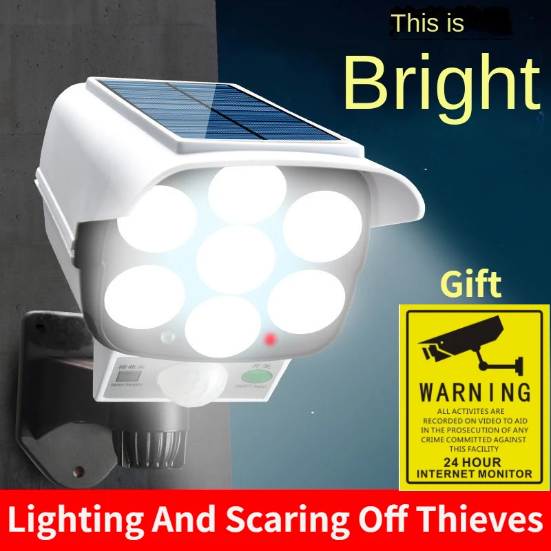 Halo Outdoor Lighting - Наружный солнечный свет, датчик движения, камера