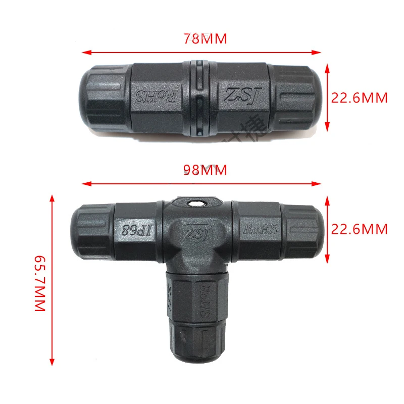 Outdoor Lighting Joint Box - 2-контактный кабельный соединитель L20 для светильников,