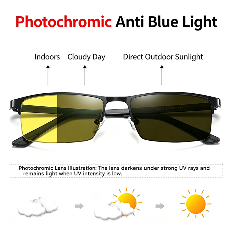 Outdoor Lighting Yellow - Желтые фотохромные очки с защитой от