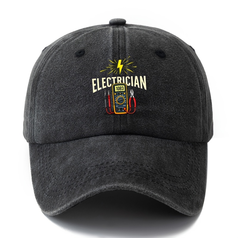Outdoor Lighting Electrician - Стильная и универсальная бейсболка унисекс ELECTRICIAN