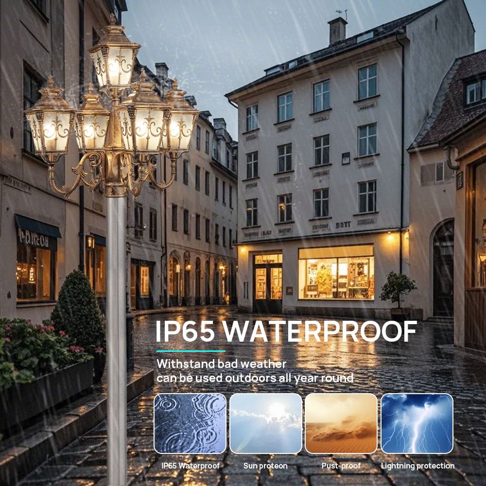 Настроить уличный 5-головочный – обзор и цена Outdoor Lighting Pole