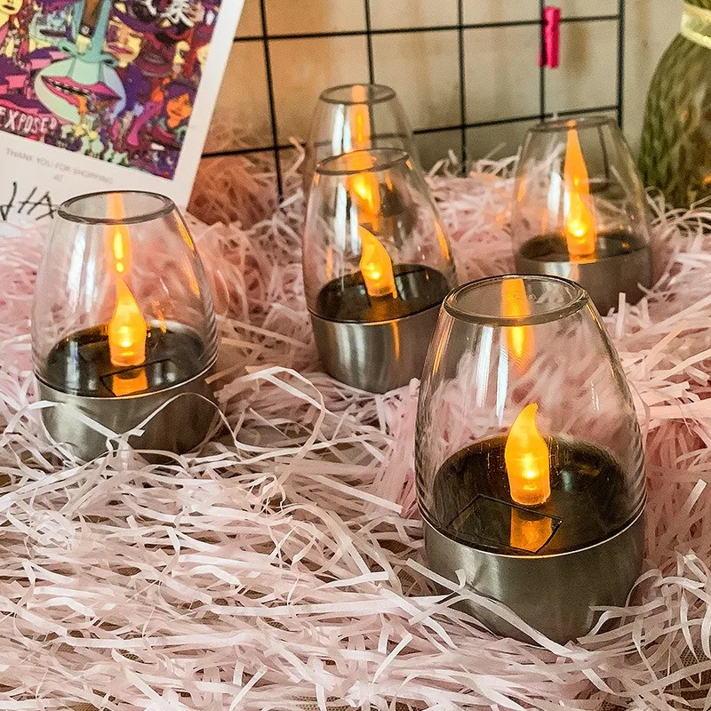 Беспламенные свечи на солнечно – обзор и цена Halo Outdoor Lighting