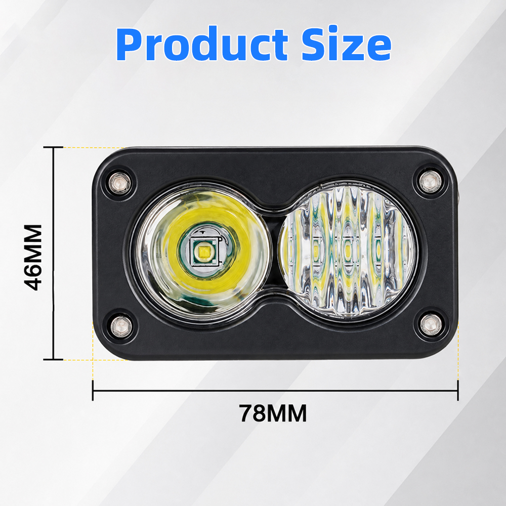 Для Ridstar Q20: 3-дюймовая св – обзор и цена Outdoor Lighting Yellow