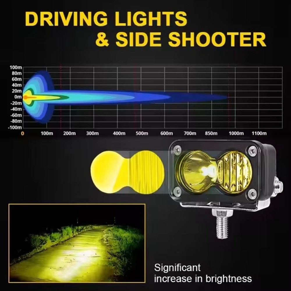 Суперяркий 3-дюймовый светодио – обзор и цена Outdoor Lighting Yellow