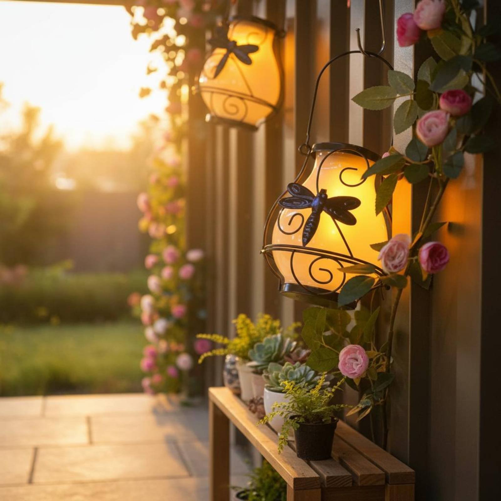Солнечный фонарь-бабочка, водо – обзор и цена Outdoor Lighting Battery Powered