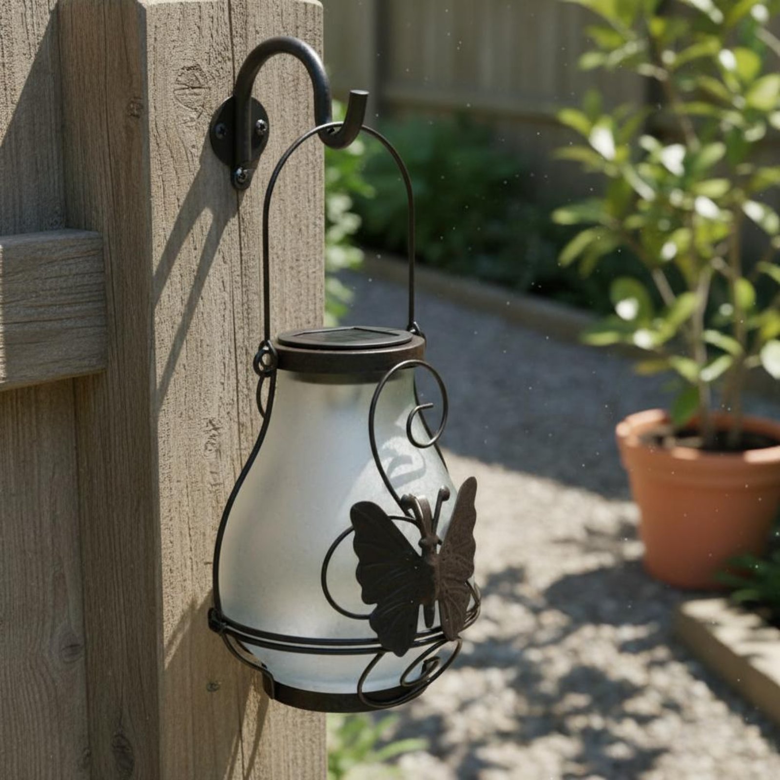 Солнечный фонарь-бабочка, водо – обзор и цена Outdoor Lighting Battery Powered