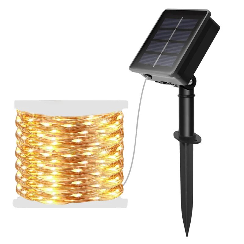 100 LED Солнечная Фея Водонепр – обзор и цена Halo Outdoor Lighting