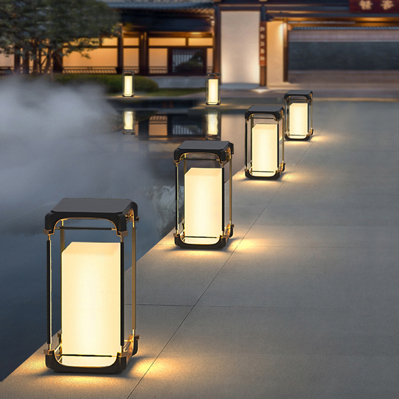 Светящийся напольный светильни – обзор и цена Outdoor Lighting Lamp