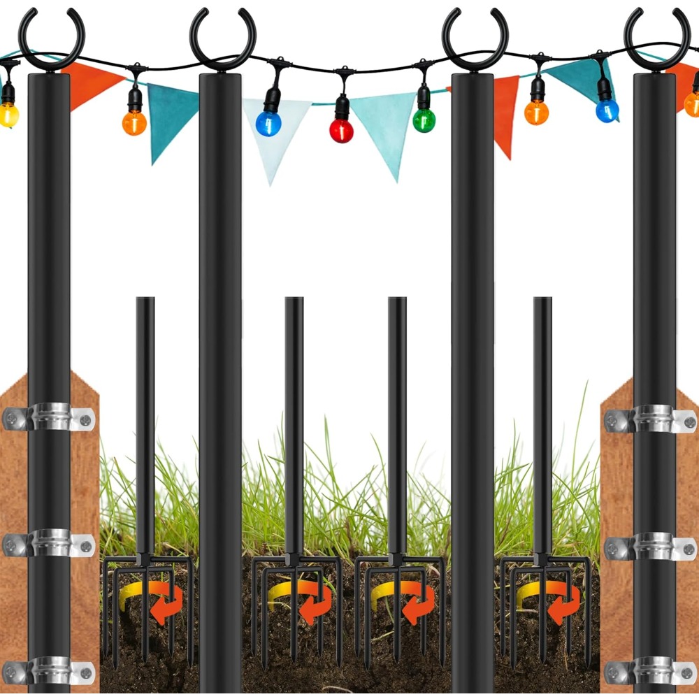 Land·voi 4-pak гирляндных фона – обзор и цена Outdoor Lighting Pole