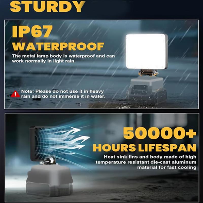 2 шт. новый USEFUL 21 В аксесс – обзор и цена Outdoor Lighting Battery Powered