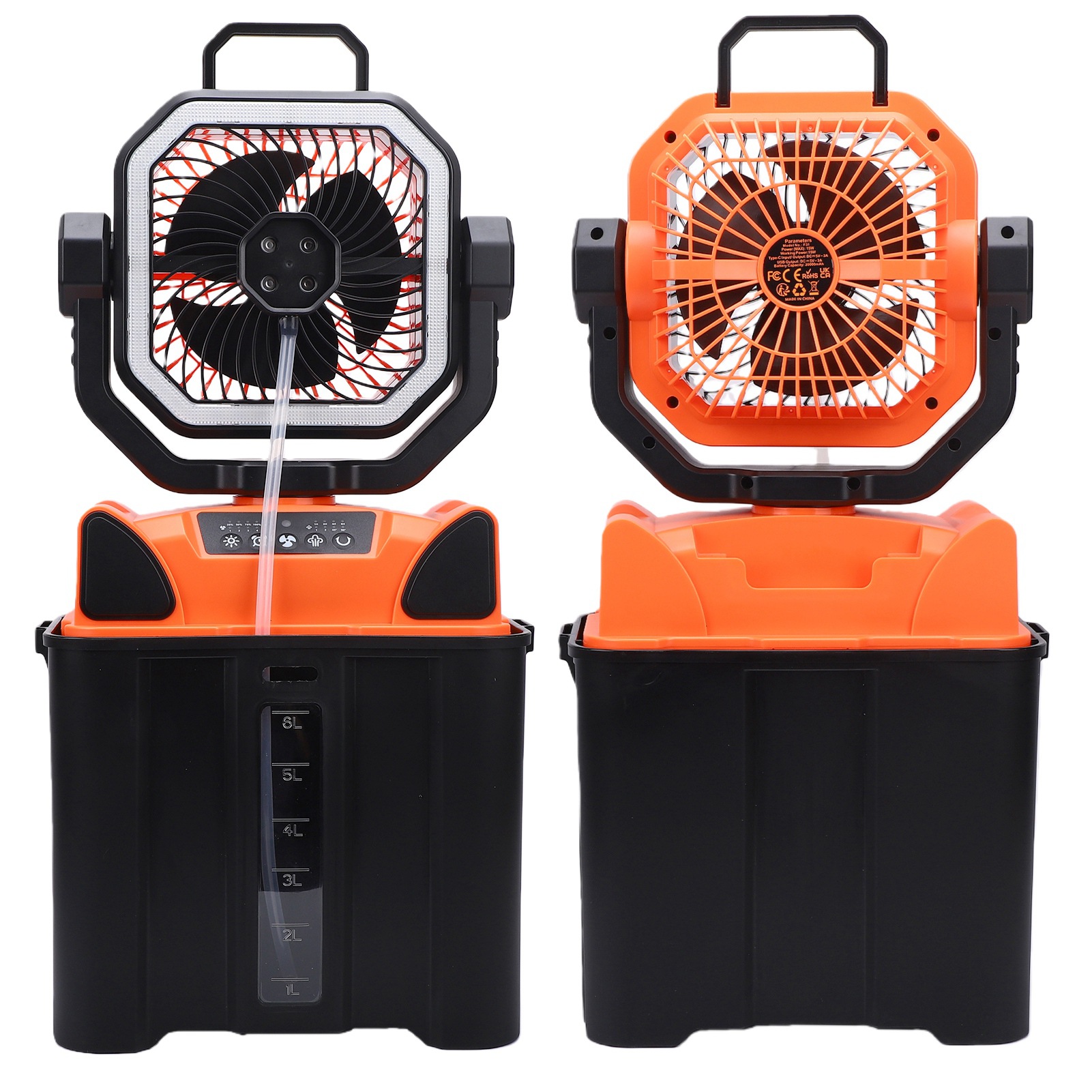 Перезаряжаемый вентилятор для  – обзор и цена Outdoor Lighting Battery Powered