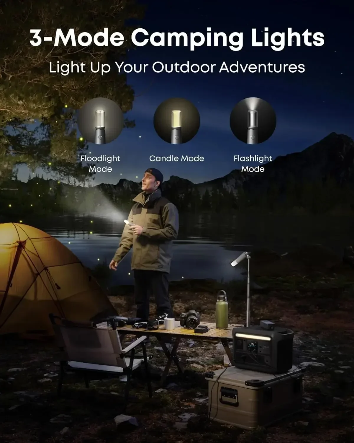 Портативная электростанция Ank – обзор и цена Outdoor Lighting Battery Powered